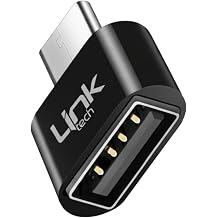 LinkTech O192 USB - Type-C Dönüştürücü OTG Metal Adaptör Siyah