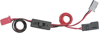 Futaba SWH13 Switch Harness and Charge Cord Mini J