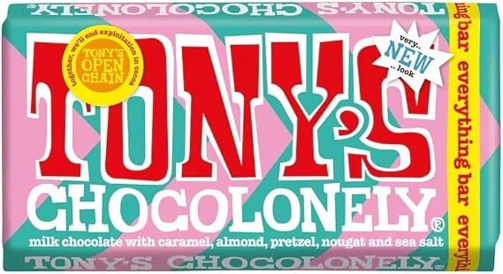 Chocolate Gift Pack for Chocolate Lovers (Tony Chocolonely Everything Bar 180g)