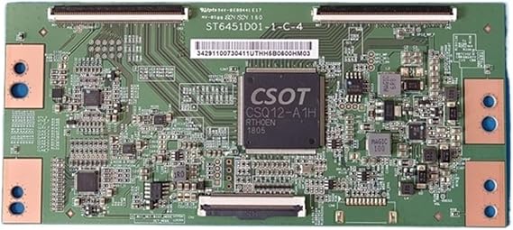 TV Power Board Motherboard,Compatible For TCL,ST6451D01-1-C-4 T-Con Board 65S405 65S403 65S421 65S425 (34.29110.073) Logic Board CSQ12-A1H