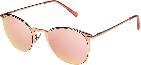 Foster Grant Womens Elsie Sunglasses, Rose Gold, 56mm US