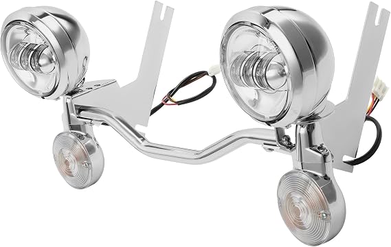 XMT-MOTO LED Passing Fog Light Bar Fit For Harley Touring 1994-2024