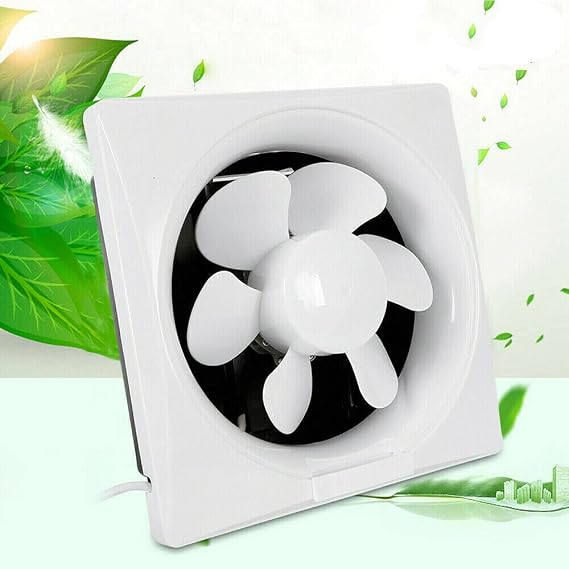 300mm Ventilation Metal Fan 40W Axial Commercial Air Extractor Ventilation Extractor Fan Wall Mounted Exhaust Fan Industrial Kitchen Exhaust Extractor Fan for Bathroom, Toilet, Kitchen