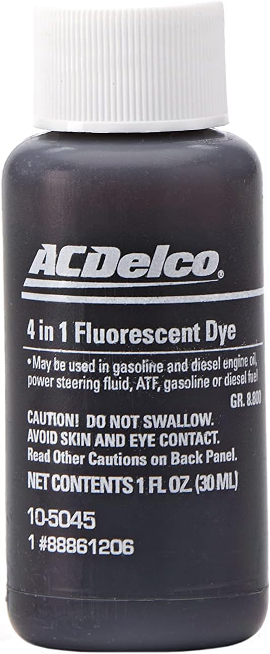 ACDelco 1148963 GM Original Equipment 10-5045 Multi-Purpose Fluorescent Leak Detection Dye - 1 oz