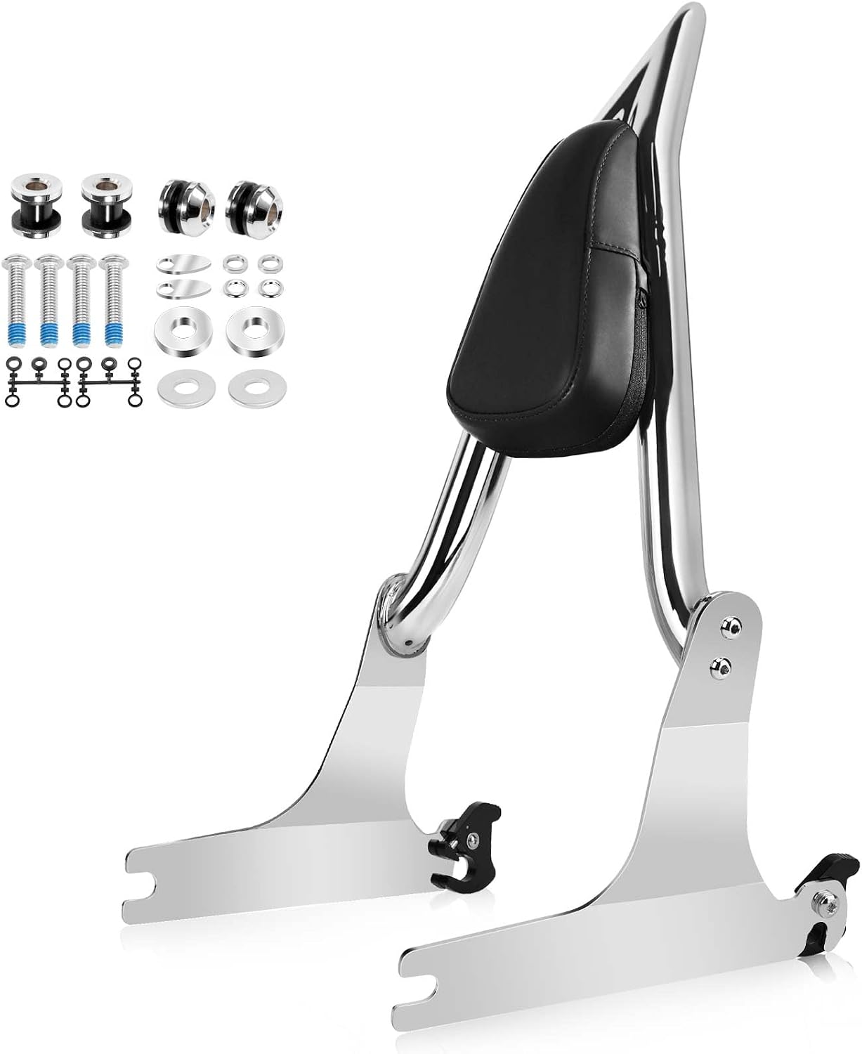 2006-2017 Dyna Rear Passenger Backrest Sissy Bar For Harley Dyna Street Bob FXDB Low Rider FXDL FXDLS Super Glide FXD 06-14 Wide Glide FXDWG 06-08 FXDSE 07-08