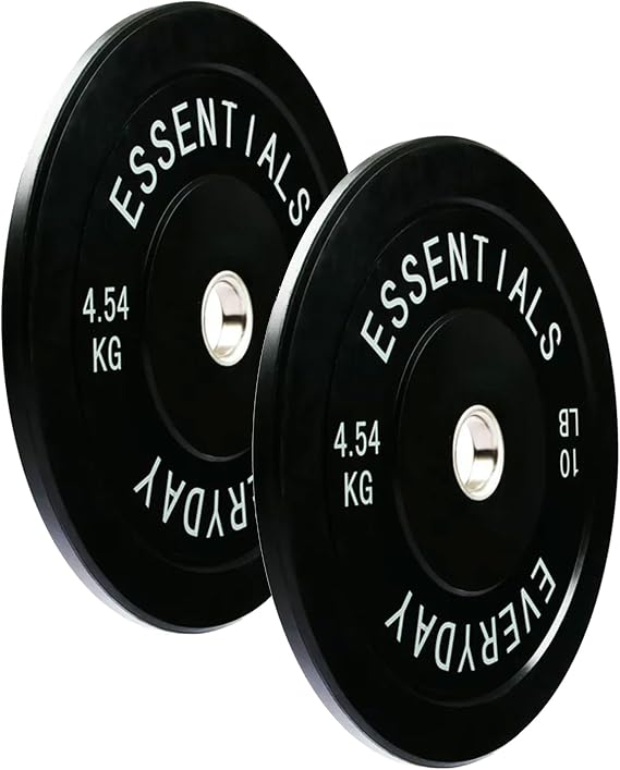 BalanceFrom Color Coded Olympic Bumper Plate Weight Plate