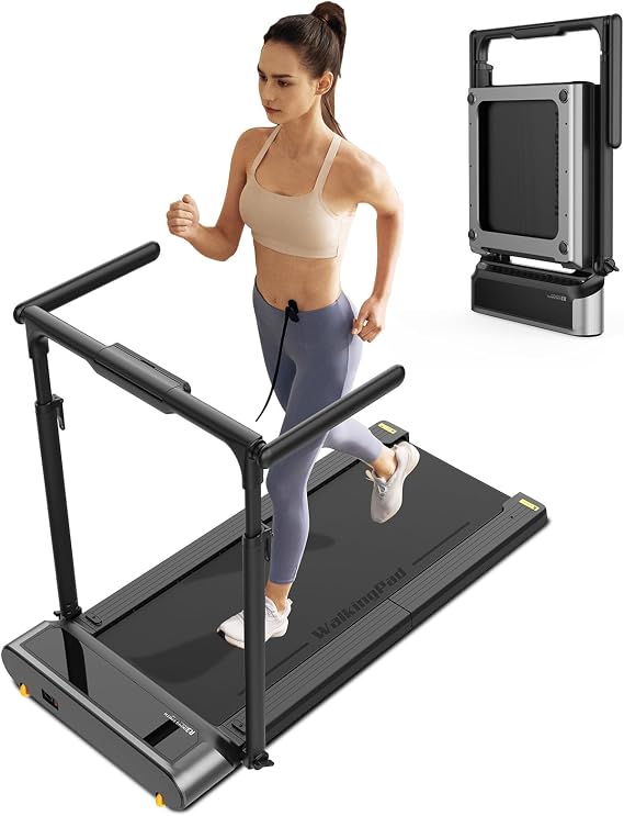 WalkingPad Folding Treadmill, 2 in 1 Walking Pad with Handle for Home