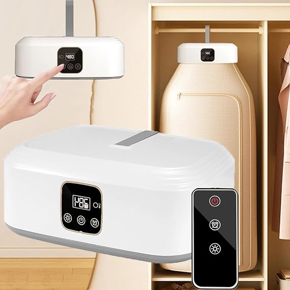 Foldable Clothes Dryer, Portable Clothes Dryer, Mini Compact Electric Dryer for Apartments, Easy to Use and Store for Travel, Small Spaces, RV, Home