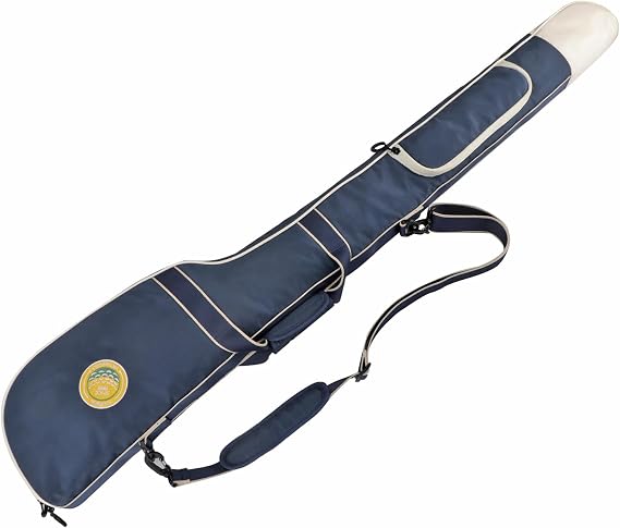 Nylon Golf Bag Lightweight Sunday Carry Bag Foldable Golf Club Travel Case