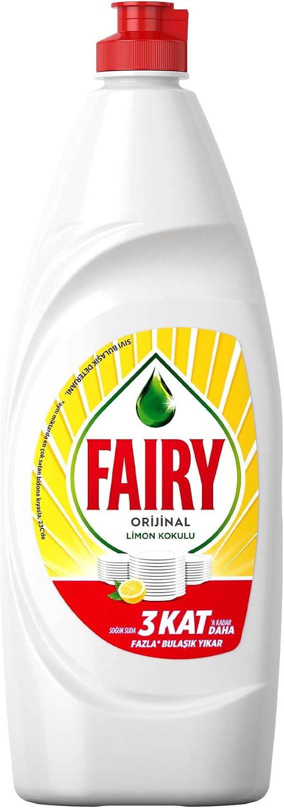 Fairy Original Liquid Dishwashing Detergent 650 ml Lemon Scented, pack of 1
