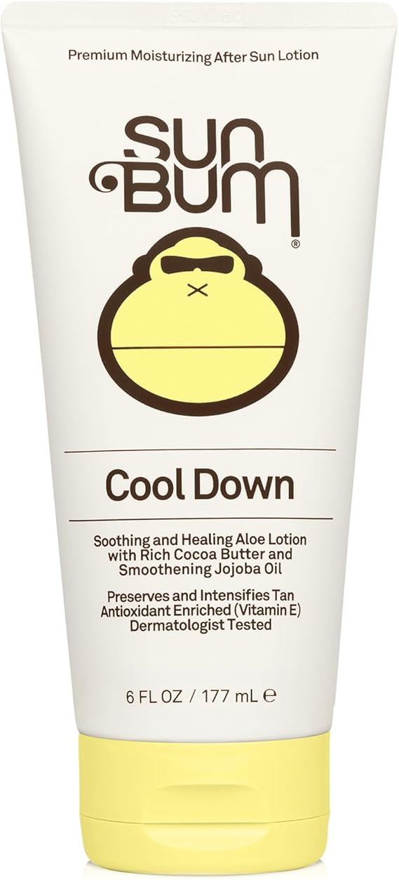 Sun Bum Cool Down Hydrating After Sun Lotion with Hydrating Aloe,Cocoa Butter and Vitamin E