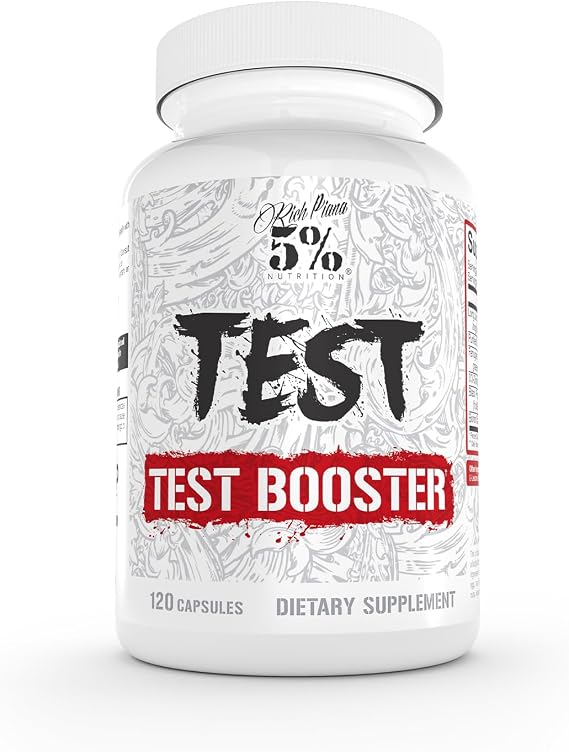5% Nutrition Test - Natural Testosterone Booster for Men