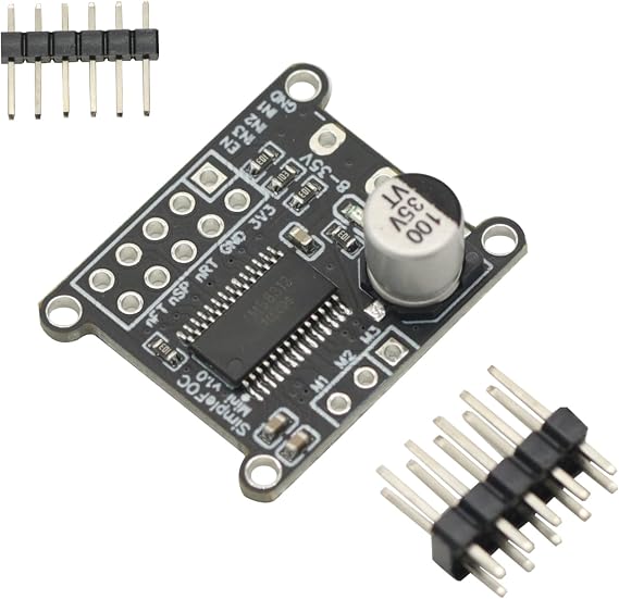 1PCS Brushless Motor Controller for Simple FOC Mini DC Brushless Motor Controller Driver Board FOC Control Driver SVPWM SPWM Control Board Module