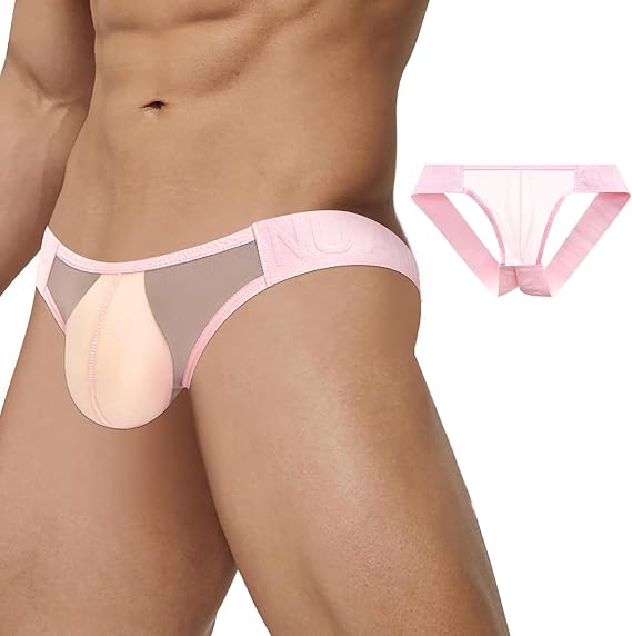 Men's Thongs Underwear Sexy Low Rise G String, Mesh JockStrap Stretch Athletic Supporters for Men