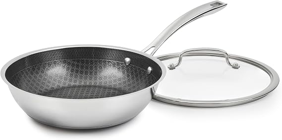 Cuisinart Deep Fry Pan PurelySear Hybrid Skillet 10.25 Inch