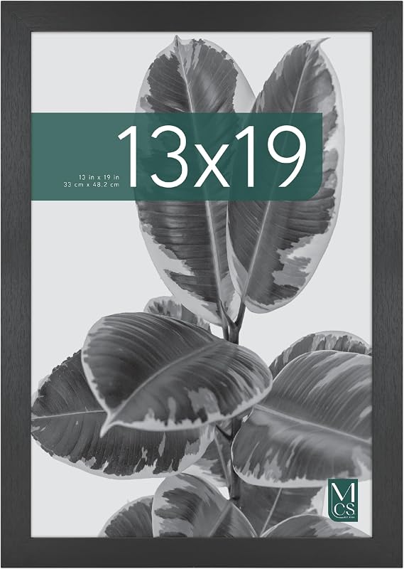 MCS Studio Gallery Frame, Black Woodgrain, 13 x 19 in, Single