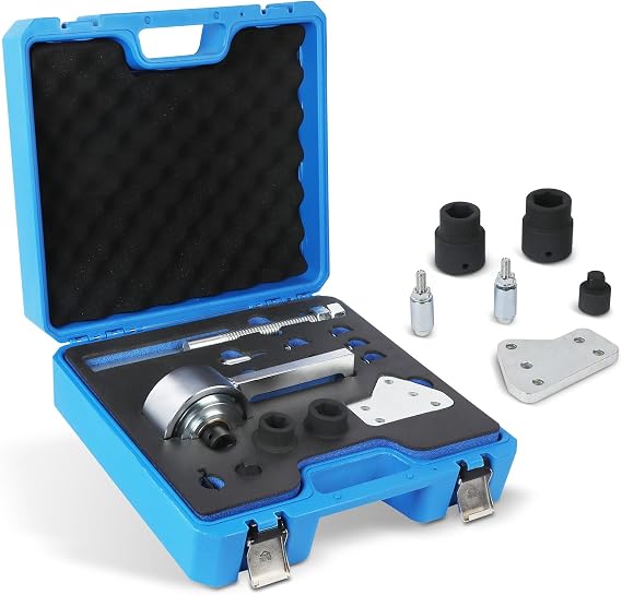Torque Multiplier Set for Ford 1.0L/1.1L Ecoboost/Duratec Engine Crankshaft Belt Pulley Removal Tool 1: 5 Labor Saving & 1/2" Drive 1500Nm Bolt/Nut Remover Compatible with Ford 1.0L 1.1L 2.0L Engines