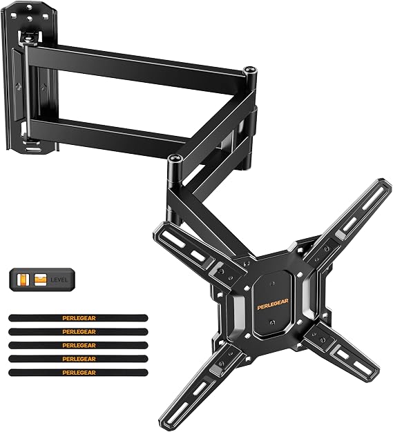 Perlegear Long Arm TV Wall Mount for 32-65 TVs, 37.4 Long Extension