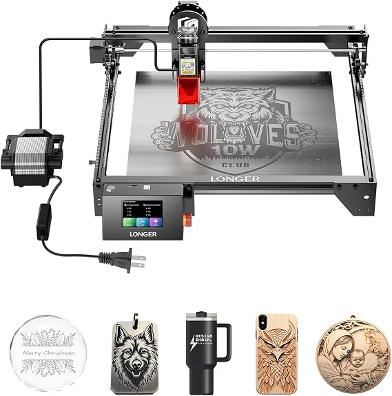 LONGER RAY5 Laser Engraver,1000mW Laser Cutter & Engraving Machine