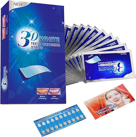 Teeth Whitening Stripes - Teeth Whitening Strips White Stripes for Teeth Whitening Teeth White Stripes Teeth Safe for Enamel 28 Whitening Stripes Teeth Bleaching