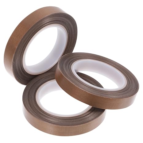 3rolls Electrical Tape High Temp Insulation Glassfiber Cloth for Automotive Electrical Use Strong Adhesion