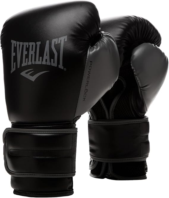 Everlast Powerlock OG & Powerlock 2R Boxing Gloves, Boxing Gloves for Bags, Mitt Work & Sparring, Hook & Loop System, Advanced Foam Technology, Ergonomic Grip - Authentic Everlast Gear