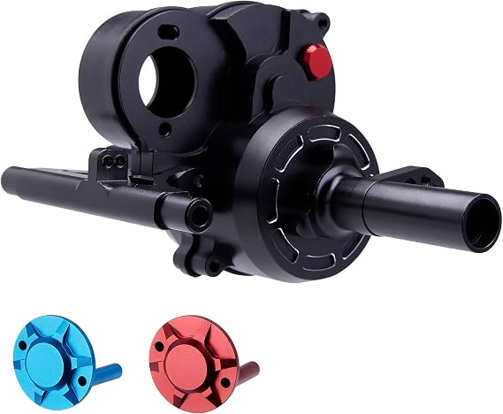 CW-01 Axle Set Upgrade Compatible with 1/12 RC Cars | Fits Tamiya Lunch Box / Grasshopper - Replacement Upgrade - Black