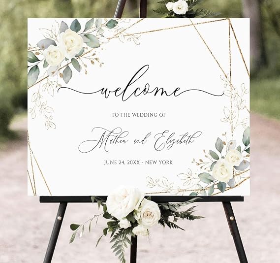 Wedding Welcome Sign, Welcome Sign for Wedding Reception, Personalized Wedding Sign, Welcome Sign Wedding, Custom Wedding Signs, Welcome to Our Wedding Sign, Welcome Wedding Sign, Wedding Signs #10
