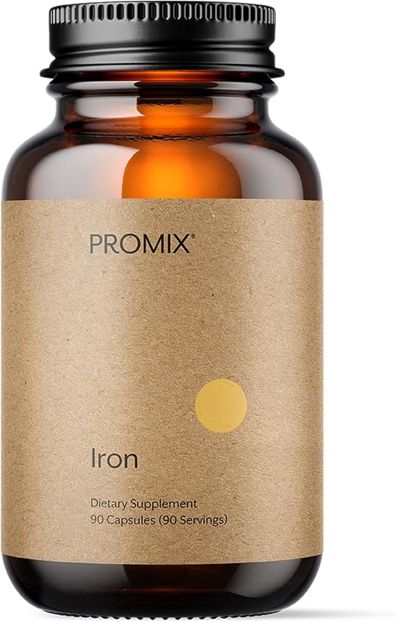 Promix Nutrition Heme Iron Supplement for Anemia Support - 90 Count