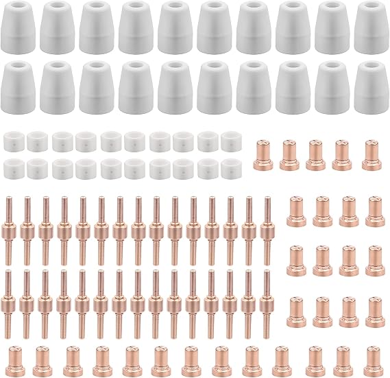 SWAWIS Parkside CUT 30 40 50 Plasma Cutter Spare Parts Consumables Plasma Replacement Parts Plasma Replacement Parts Plasma Cutting Nozzles Pack of 100