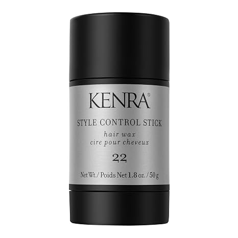 Kenra Professional Style Control Stick 22 | Hair Wax | Smooth, Sleek Styles | Long-Lasting Hold, Frizz Control, Humidity Resistance | Sweat-Resistant Hold | Safe for Skin, Scalp & Edges