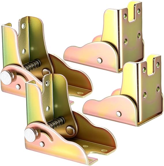 McBlast 4 Pcs Self Locking Foldable Hinge