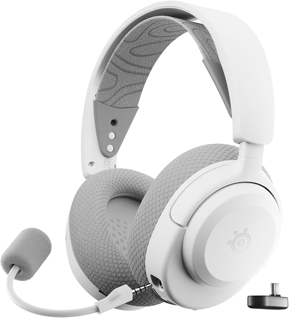 SteelSeries Arctis Nova 3PC Wireless ve Bluetooth Gaming Kulaklık - Beyaz