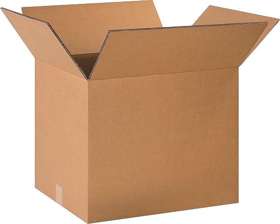 The Packaging Wholesalers 20 x 16 x 14 Heavy Duty Shipping Boxes, 20-Count (BS201614HD)