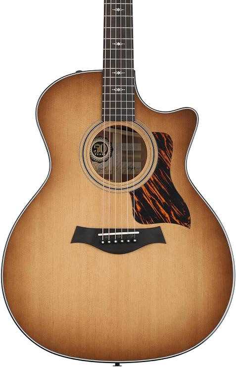 Taylor 50th Anniversary 314ce Grand Auditorium Acoustic-electric Guitar - Tobacco