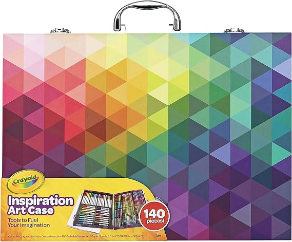 Crayola Despicable Me Inspiration Art Case, 140 Pieces, Minions, Art Set, Ages 6, 7, 8, 9, 10