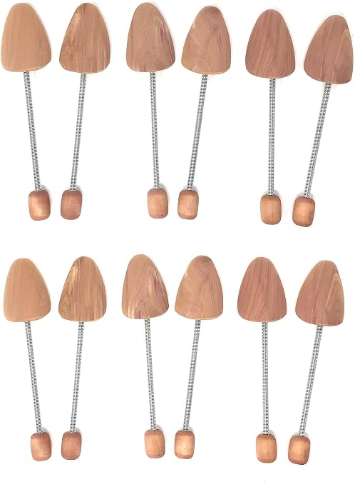 Cedar Elements Women's European Style Shoe Trees - 6 Pack
