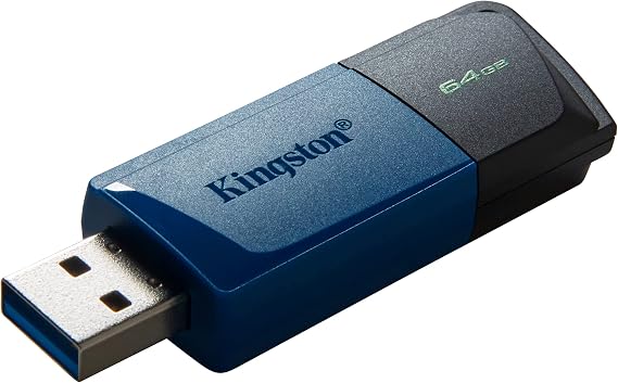 Kingston Exodia M 64B USB Flash Drive, Blue