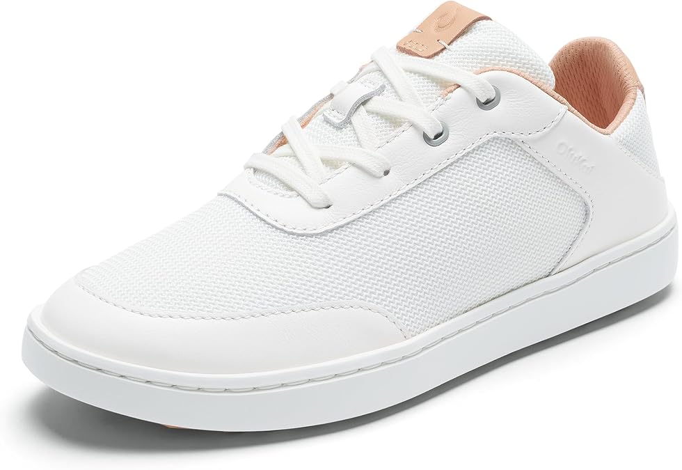 OluKai Kiahuna Women's Waterproof Golf Shoes, Athletic Lace-Up Design