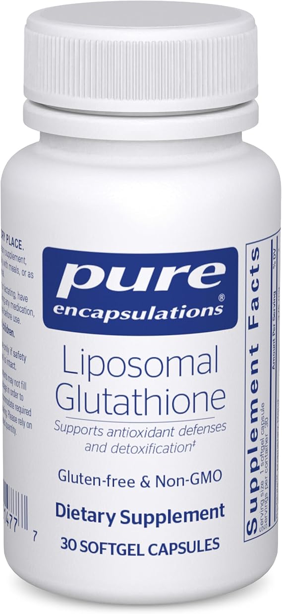 Pure Encapsulations Liposomal Glutathione, 30 Softgel Capsules