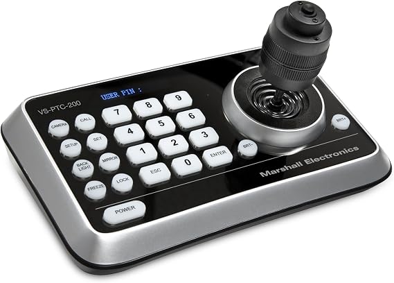 Marshall Electronics VS-PTC-200 Compact PTZ Camera Controller, Black
