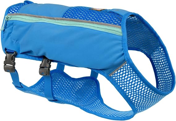 Ruffwear, Trail Runner Running Dog Vest, Blue Pool, X-Small