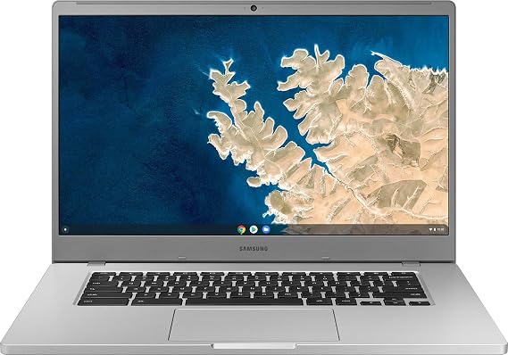 Samsung Chromebook 4+ 15.6" Inch Full-HD Display Laptop 32GB (Intel Celeron N4000, 4GB RAM, 32 GB eMMC, Chrome OS), (UK Version)