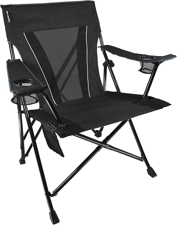 Kijaro Dual Lock XXL Chair - Standing Frame - Vik Black