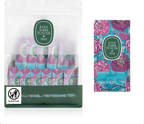 Eyüp Sabri Tuncer Kolonyalı Mendil Okyanus 150'li Doypack Poşet Küçük Boy(1 x 150 Adet)