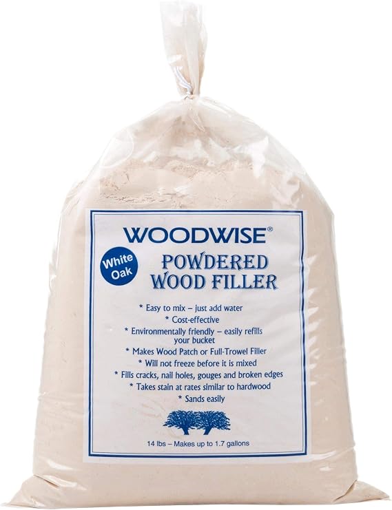 2 Pack of Woodwise 14-lb Powered Wood Filler White Oak