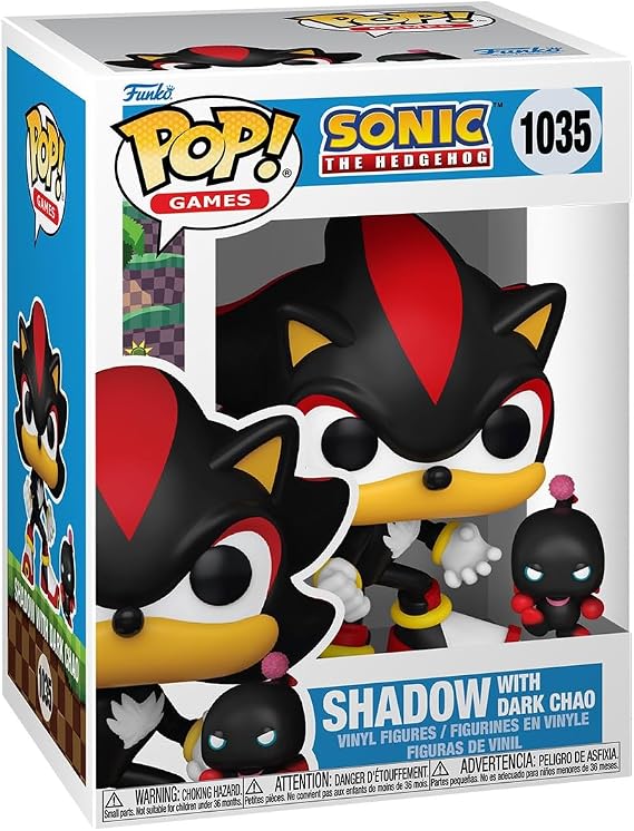 Funko Pop&Buddy: Sonic- Shadow/Chao Figür