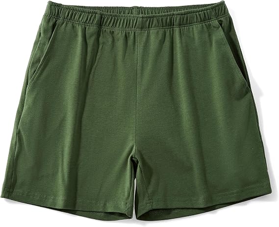 AIMPACT Men's 4" Inseam Sleep & Lounge Pajama Shorts with Pockets