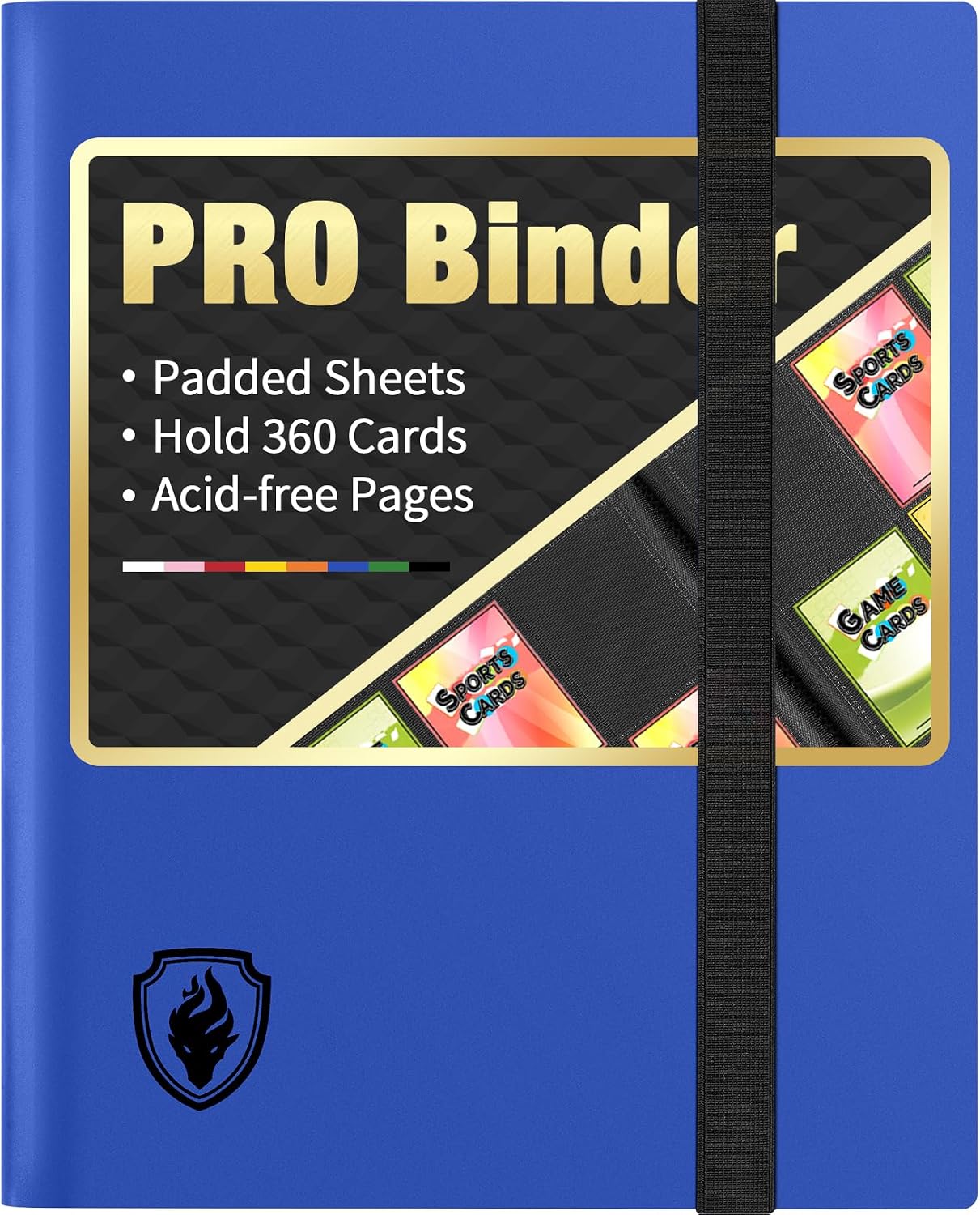 Fabmaker Trading Card Binder, Blue