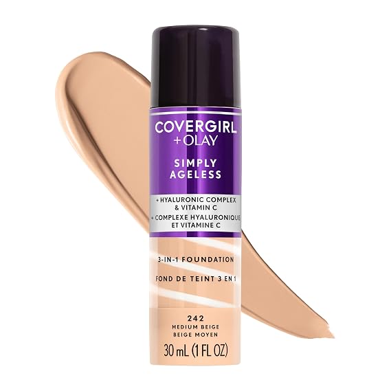COVERGIRL Simply Ageless 3-in-1 Foundation - 242 Medium Beige